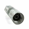 Eaton Fitting, Field Attachable, Sae 45 Deg Flare Female Swivel, 5/16 Hose Id, 3/8 Pipe 24706N-406